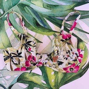 Freya separates Bikini top only